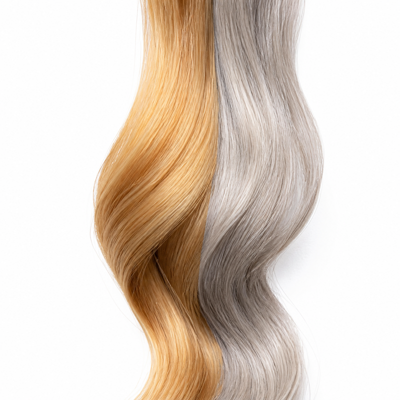 par blond galben