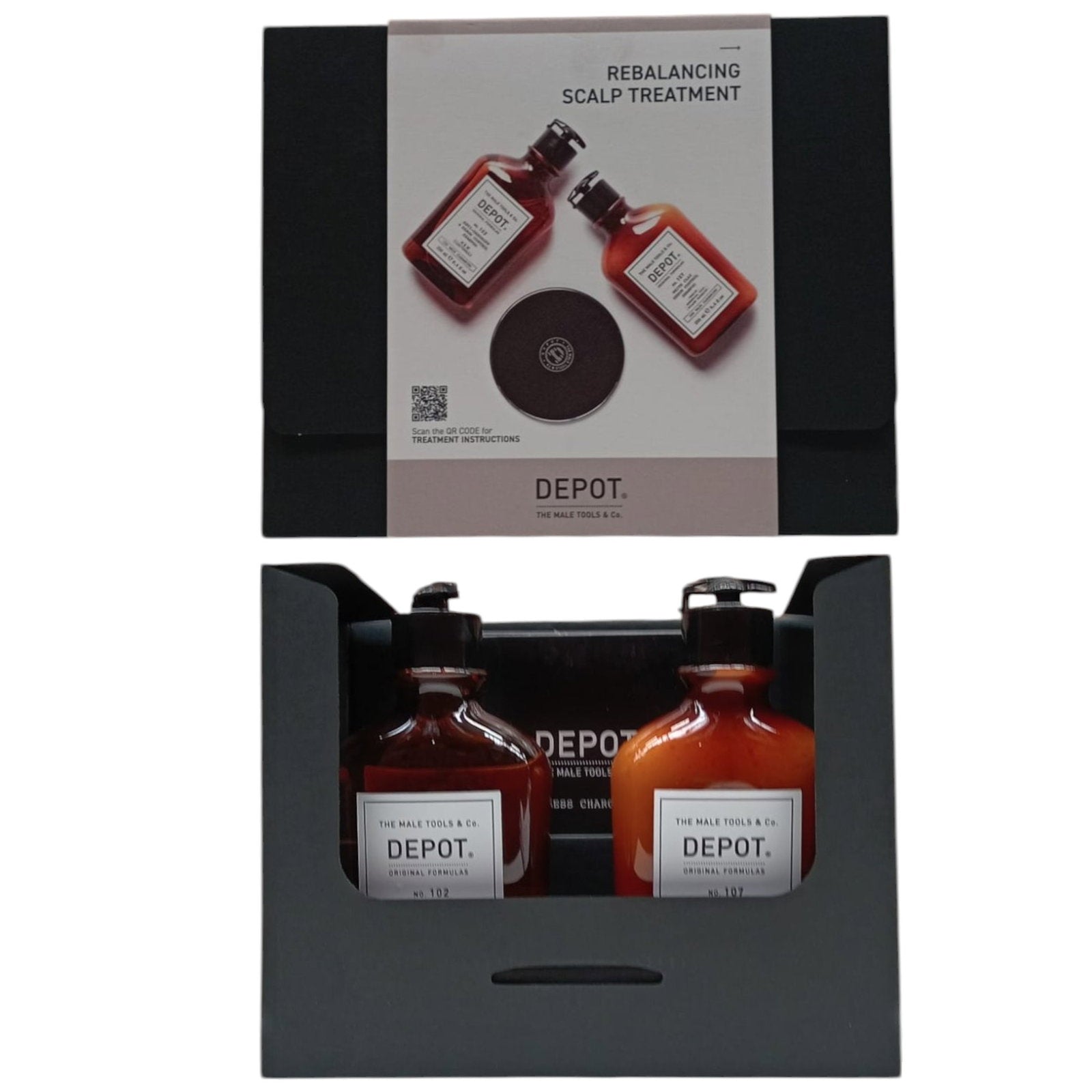 Depot Consumer Kit A Set îngrijire păr Botanical Complex