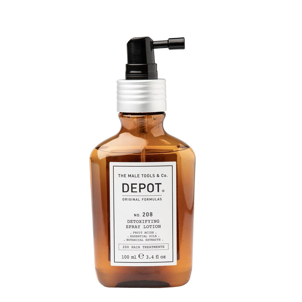 Depot No. 208 Botanical Complex tratament scalp fără clătire 100 ml
