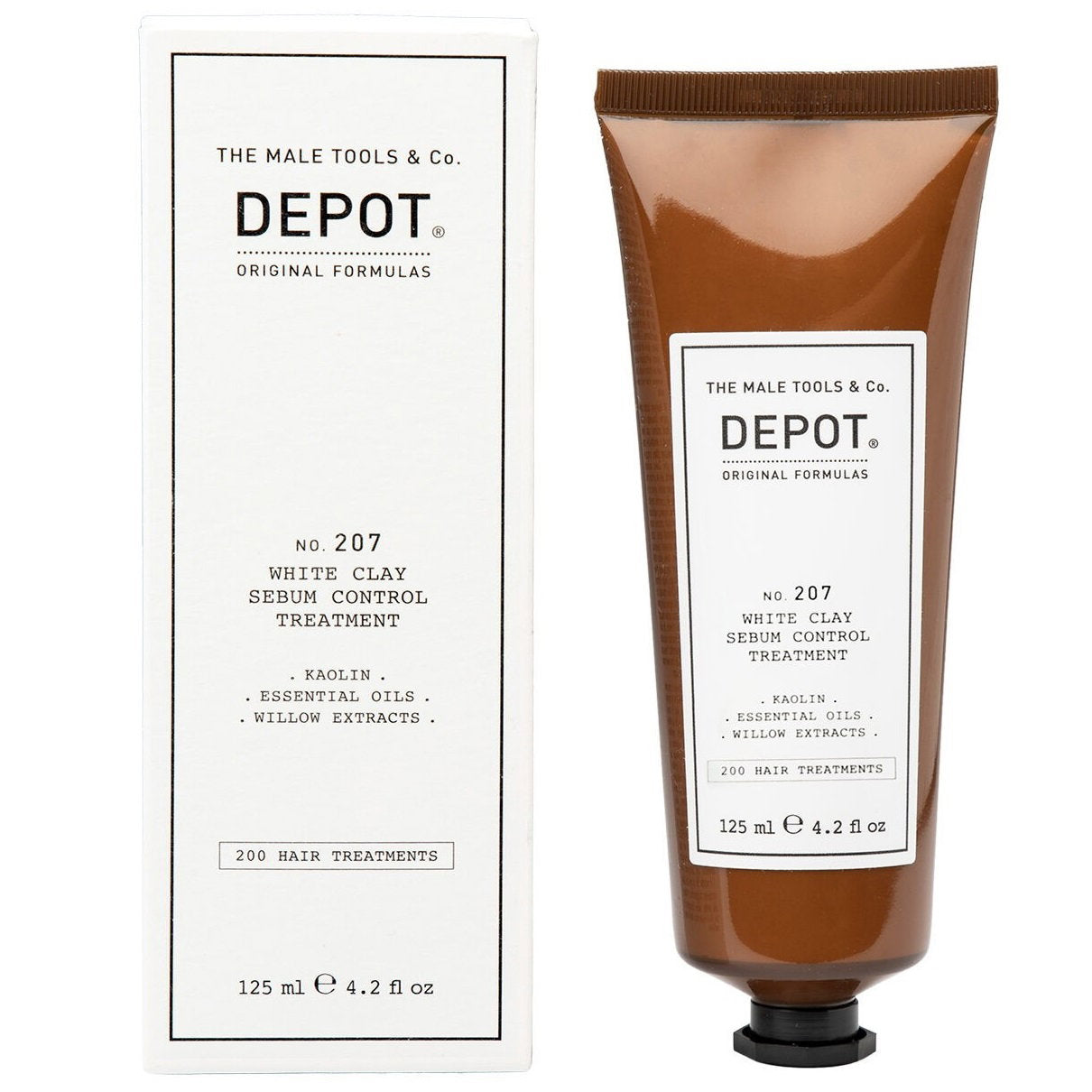 Depot 200 Hair Treatments No. 207 Kaolin Cremă pentru scalp 125 ml