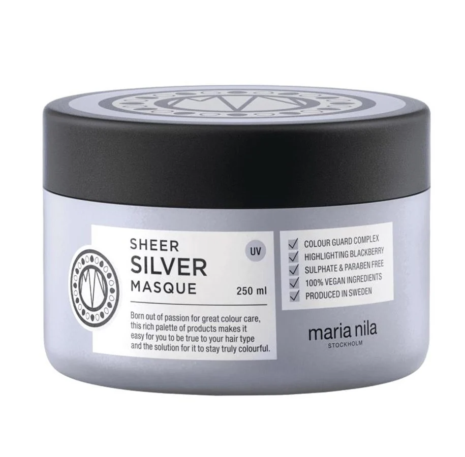 Maria Nila Sheer Silver Mască pentru păr blond 250 ml