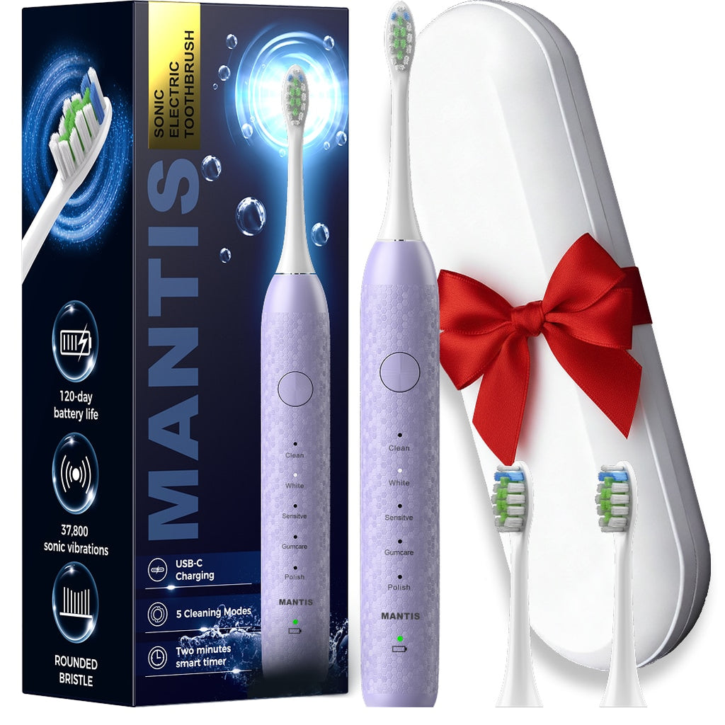 Periuta de Dinti Electrica Sonica MANTIS K1 Periuta Electrica Copii 6+ Ani si Adulti 5 Mod