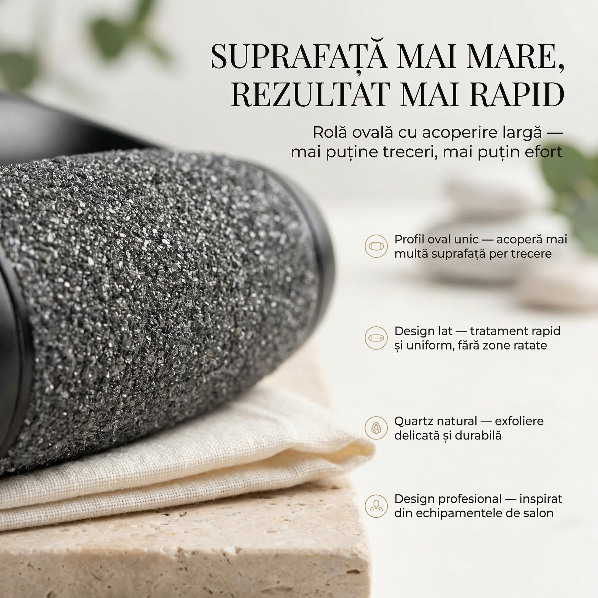 Pila Electrica Calcaie pentru Talpi si Calcaie Profesional MANTIS OBSIDIAN