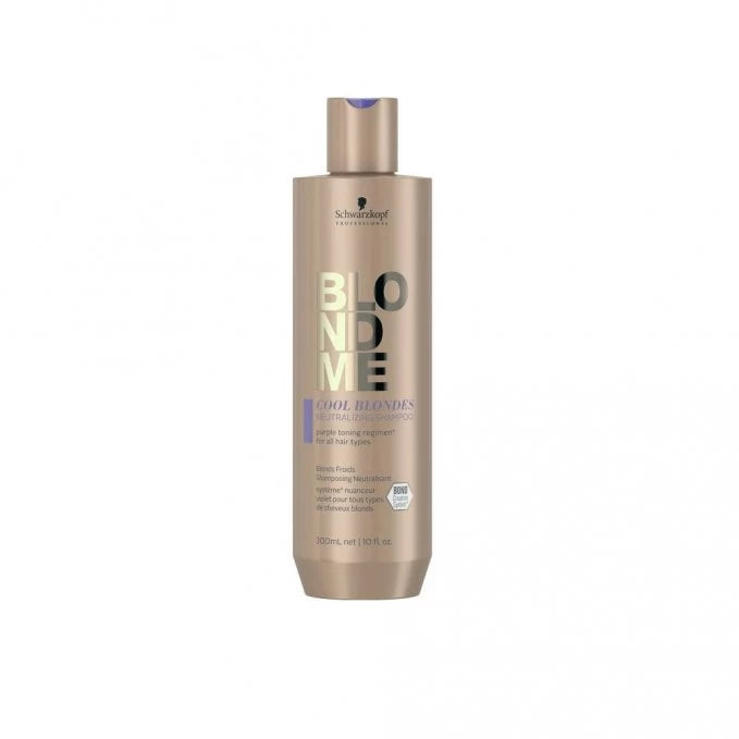 Schwarzkopf Professional BlondMe Cool Blondes – șampon violet neutralizant 300 ml